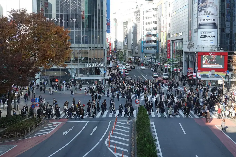 Shibuya Scramble Crossing, Tokyo & Kanagawa
